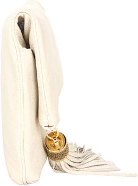 Michael Kors Tonne Large Foldover Clutch with Tassel